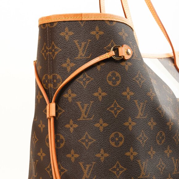 Louis Vuitton Brown Monogram "T" My LV Grey Stripe Heritage Neverfull GM - Picture 7 of 15
